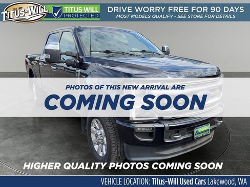 Used 2022 Ford F350 Platinum w/ FX4 Off-Road Package AWD/4WD image 1