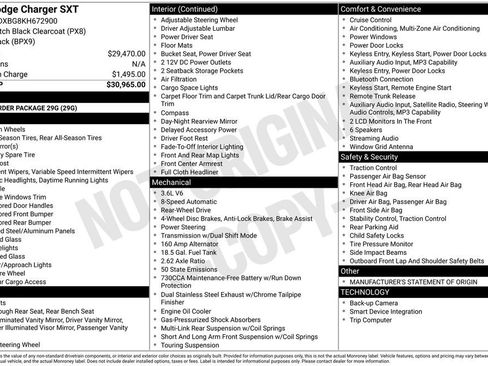 Used 2019 Dodge Charger SXT RWD image 2