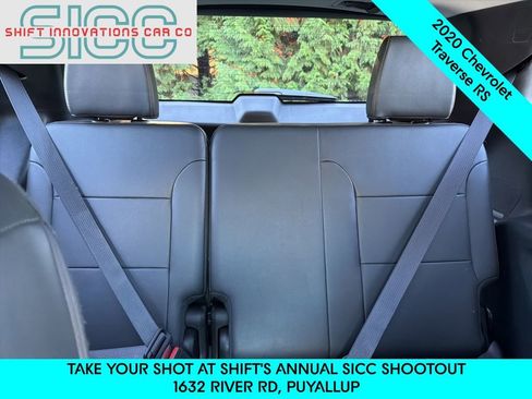 Used 2020 Chevrolet Traverse RS w/ LPO, 'HIT The Road' Package image 26