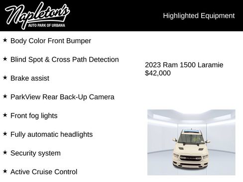 Used 2023 RAM 1500 Laramie AWD/4WD image 9