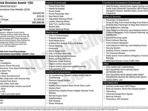 Used 2023 Buick Envision Avenir image 4