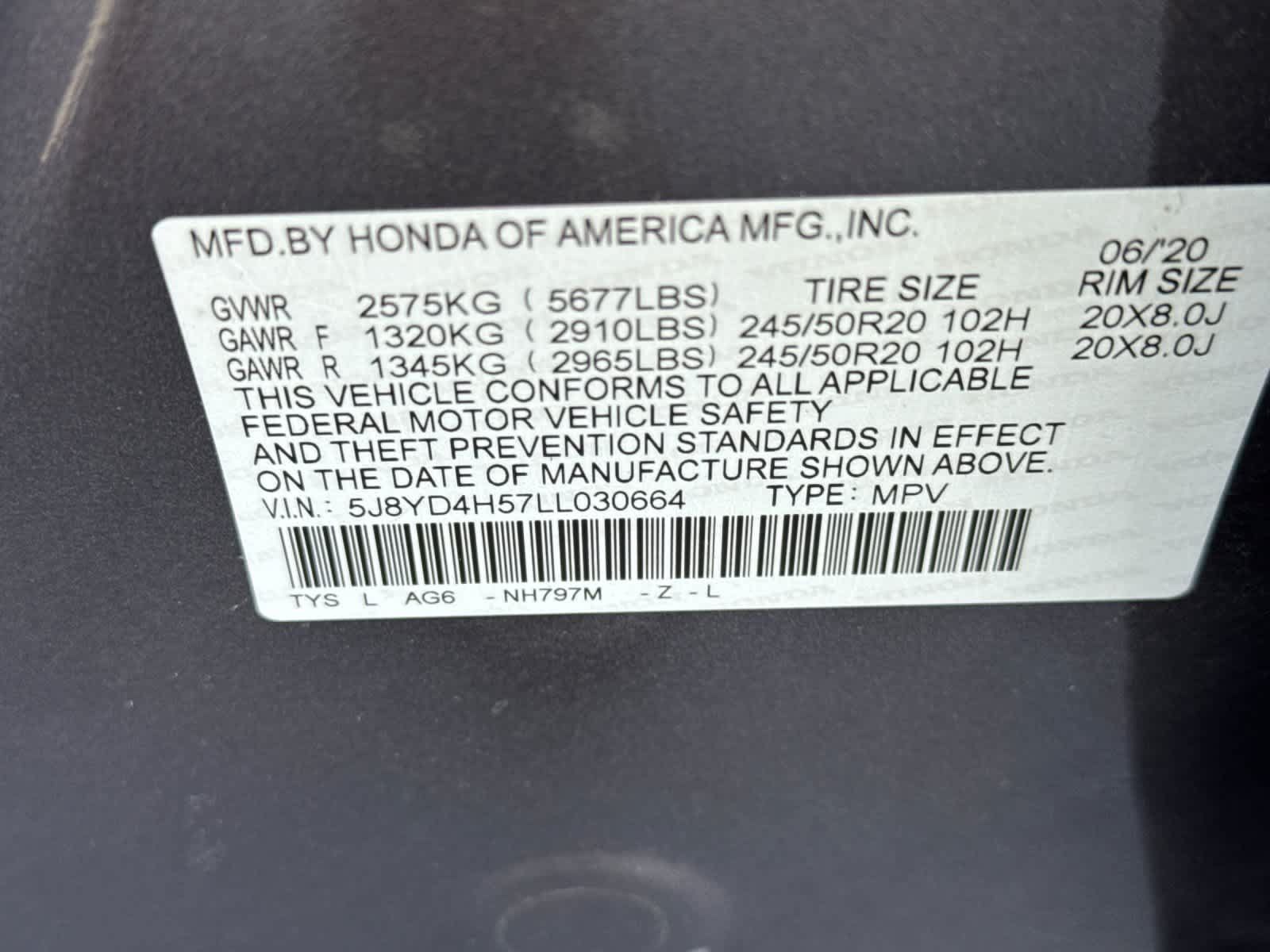 Used 2020 Acura MDX w/ Technology Package AWD/4WD image 33