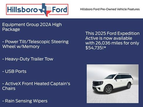 Used 2025 Ford Expedition Active AWD/4WD image 13