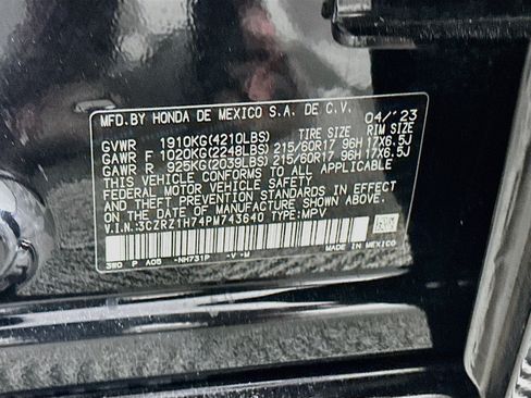 Used 2023 Honda HR-V EX-L image 12