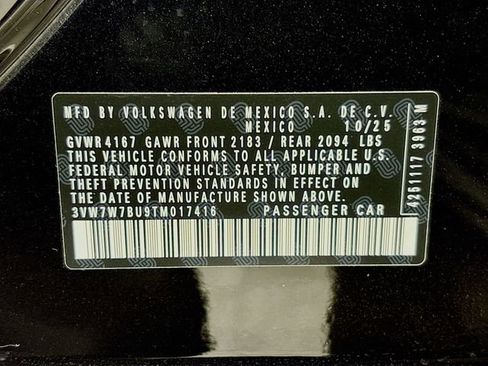 New 2026 Volkswagen Jetta SE image 31