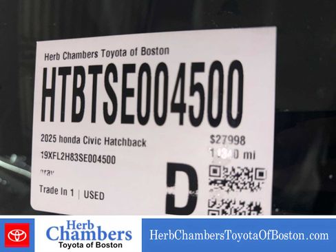 Used 2025 Honda Civic Sport image 13