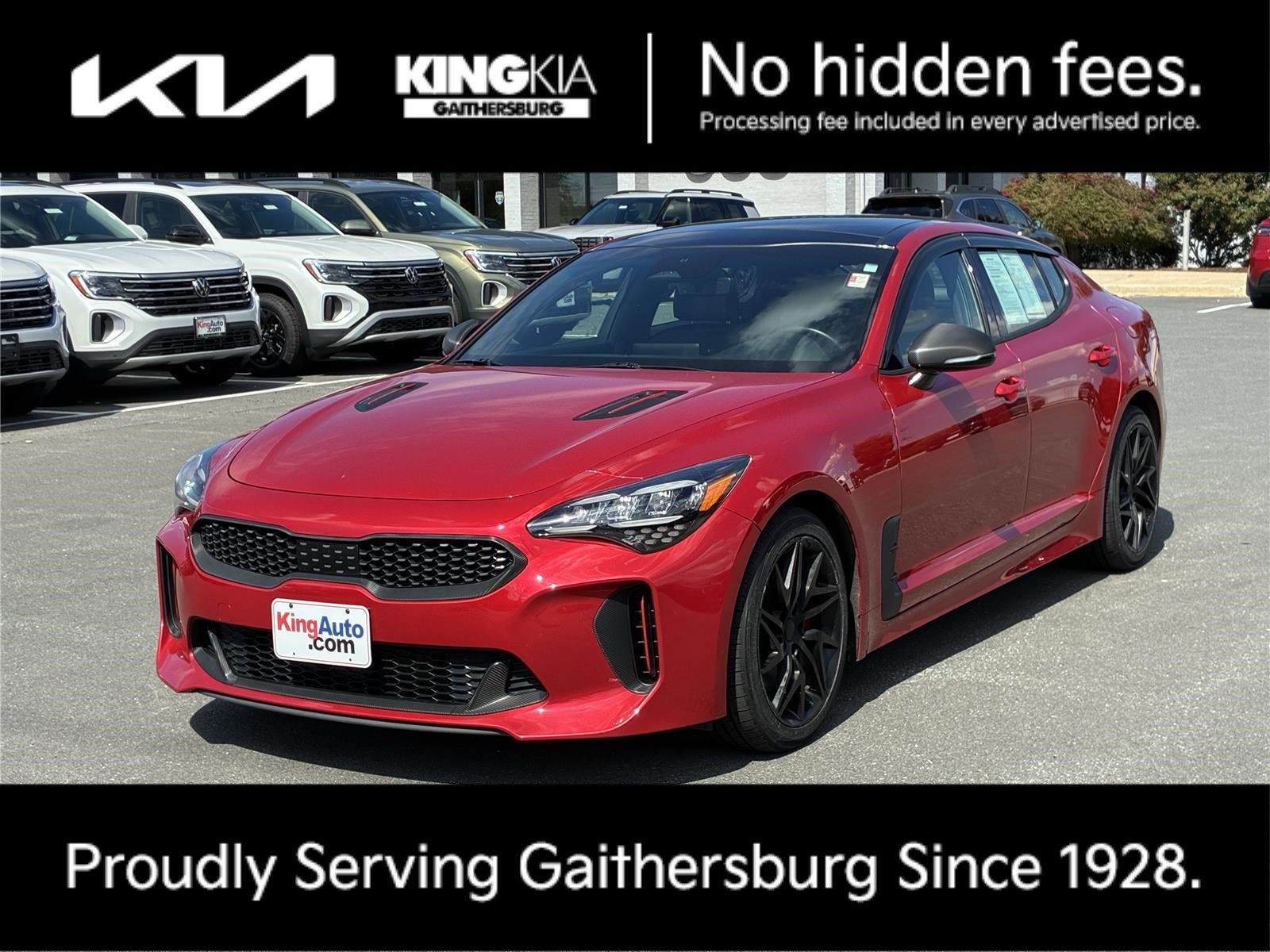 Used 2022 Kia Stinger GT-Line w/ Sun & Sound Package AWD/4WD image 1
