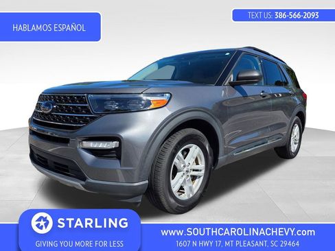Used 2021 Ford Explorer XLT w/ Equipment Group 202A RWD image 1