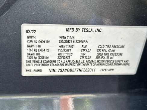 Used 2022 Tesla Model Y Performance AWD/4WD image 25