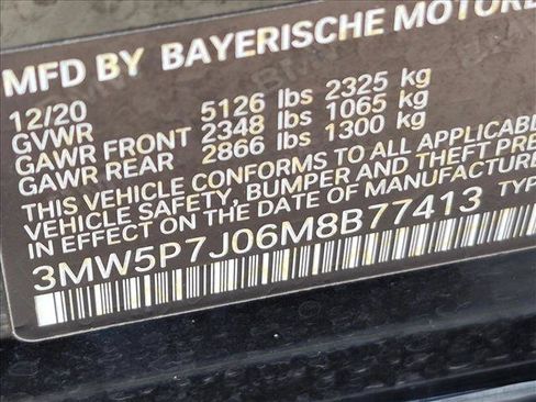 Used 2021 BMW 330e w/ Convenience Package RWD image 22