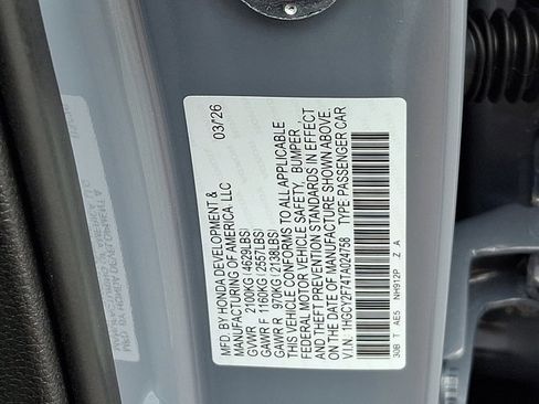 New 2026 Honda Accord Sport image 21