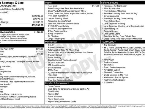 Used 2025 Kia Sportage X-Line w/ Premium Package AWD/4WD image 3