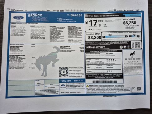 Used 2024 Ford Bronco Wildtrak image 38