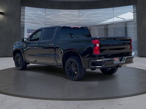 Certified 2024 Chevrolet Silverado 1500 Custom w/ Turbomax Blackout Package AWD/4WD image 4