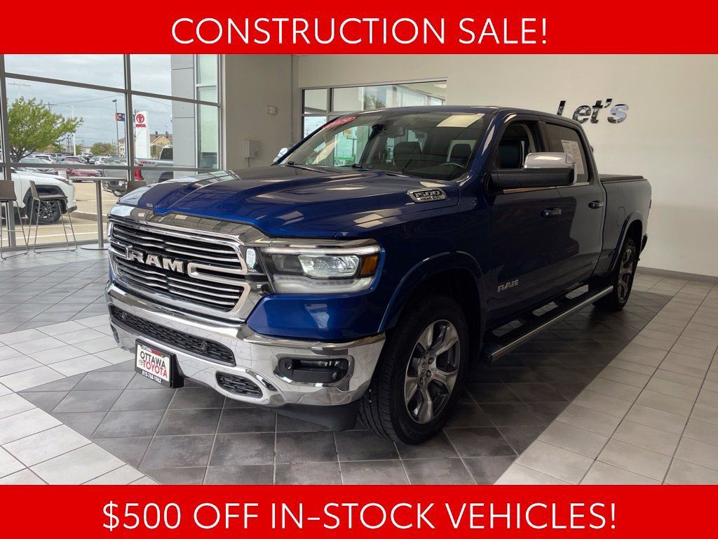 Used 2019 RAM 1500 Laramie AWD/4WD image 2