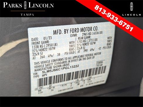 Certified 2023 Lincoln Aviator Black Label w/ Dynamic Handling Package image 31