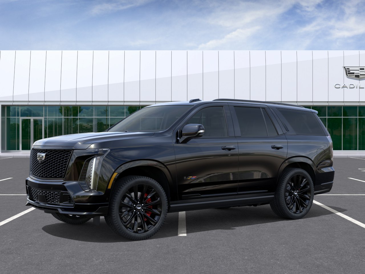 New 2026 Cadillac Escalade V w/ LPO, ONYX Package AWD/4WD image 2