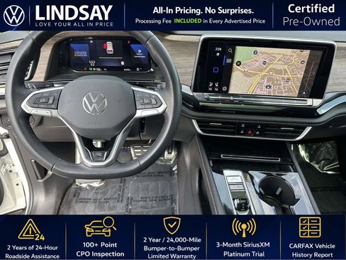 Used 2024 Volkswagen Atlas SEL Premium R-Line image 11