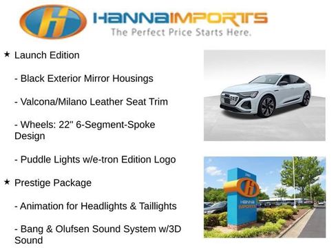 Used 2024 Audi Q8 e-tron Prestige w/ Prestige Package AWD/4WD image 22