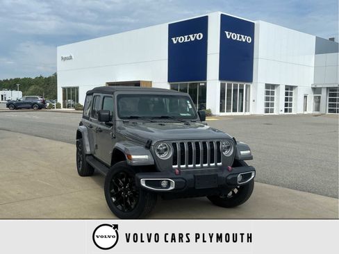 Used 2021 Jeep Wrangler Unlimited Sahara w/ Cold Weather Group AWD/4WD image 1