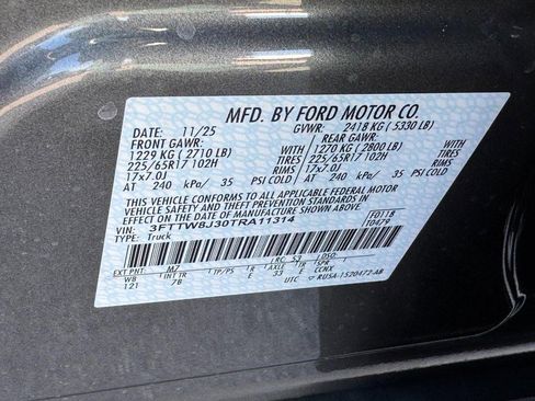 New 2026 Ford Maverick XLT w/ Equipment Group 301A image 17