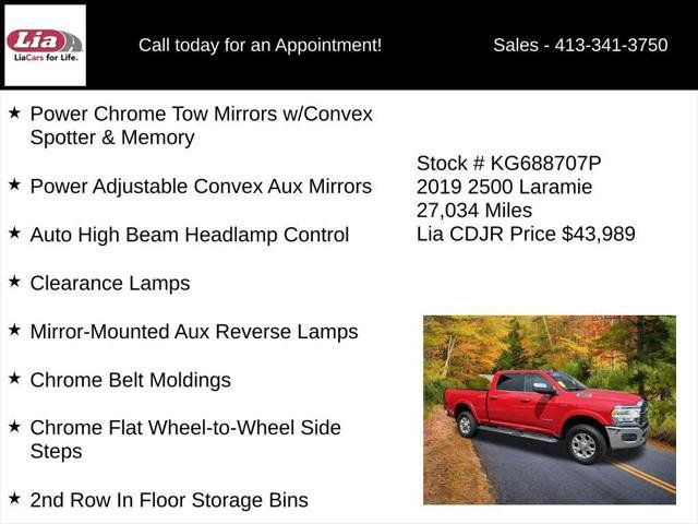 Certified 2019 RAM 2500 Laramie AWD/4WD image 26