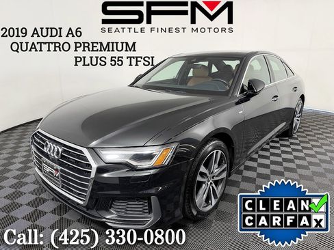 Used 2019 Audi A6 3.0T Premium Plus w/ Premium Plus Package AWD/4WD image 1