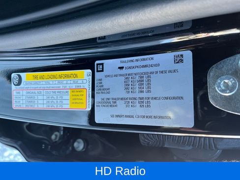 Used 2021 Chevrolet Tahoe Z71 w/ Z71 Off-Road Package image 28