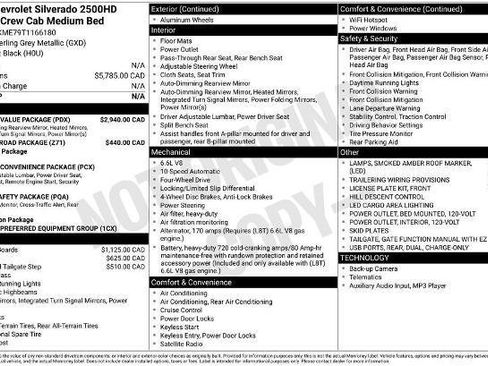 New 2026 Chevrolet Silverado 2500 Custom w/ Custom Value Package image 25