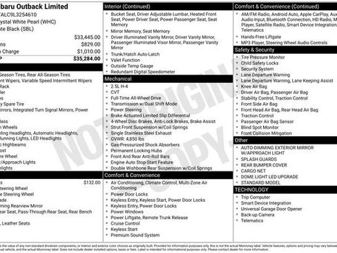 Used 2020 Subaru Outback Limited image 6