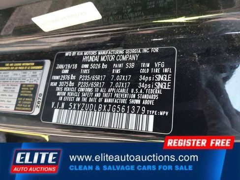 Used 2018 Hyundai Santa Fe Sport w/ 2.4L Value Package 02 image 18