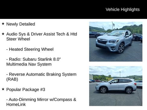 Used 2021 Subaru Forester Limited w/ Popular Package #3 AWD/4WD image 8