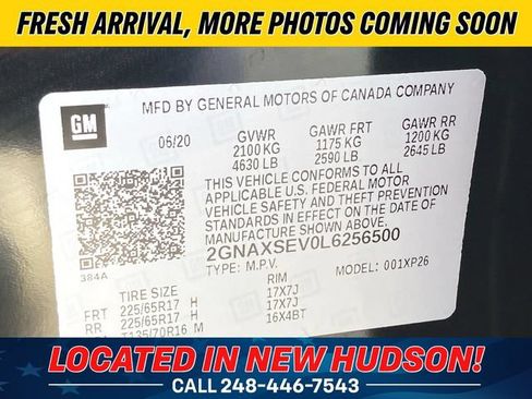 Used 2020 Chevrolet Equinox LS w/ LS Convenience Package AWD/4WD image 32