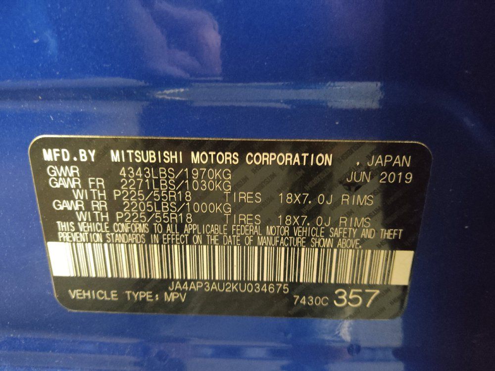 Used 2019 Mitsubishi Outlander Sport LE FWD image 33