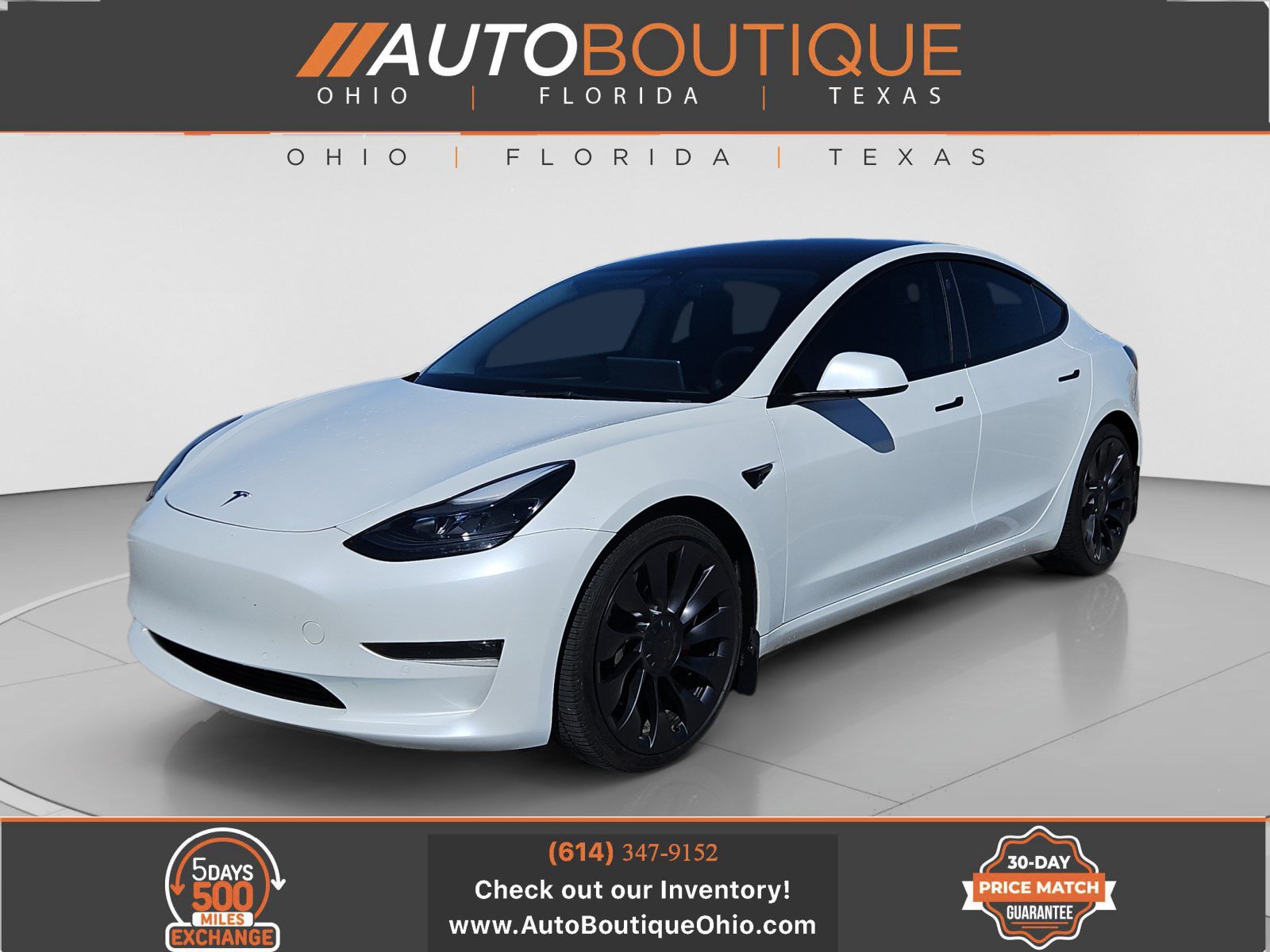 Used 2022 Tesla Model 3 Performance AWD/4WD image 1