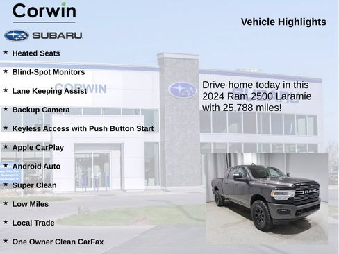 Used 2024 RAM 2500 Laramie AWD/4WD image 6