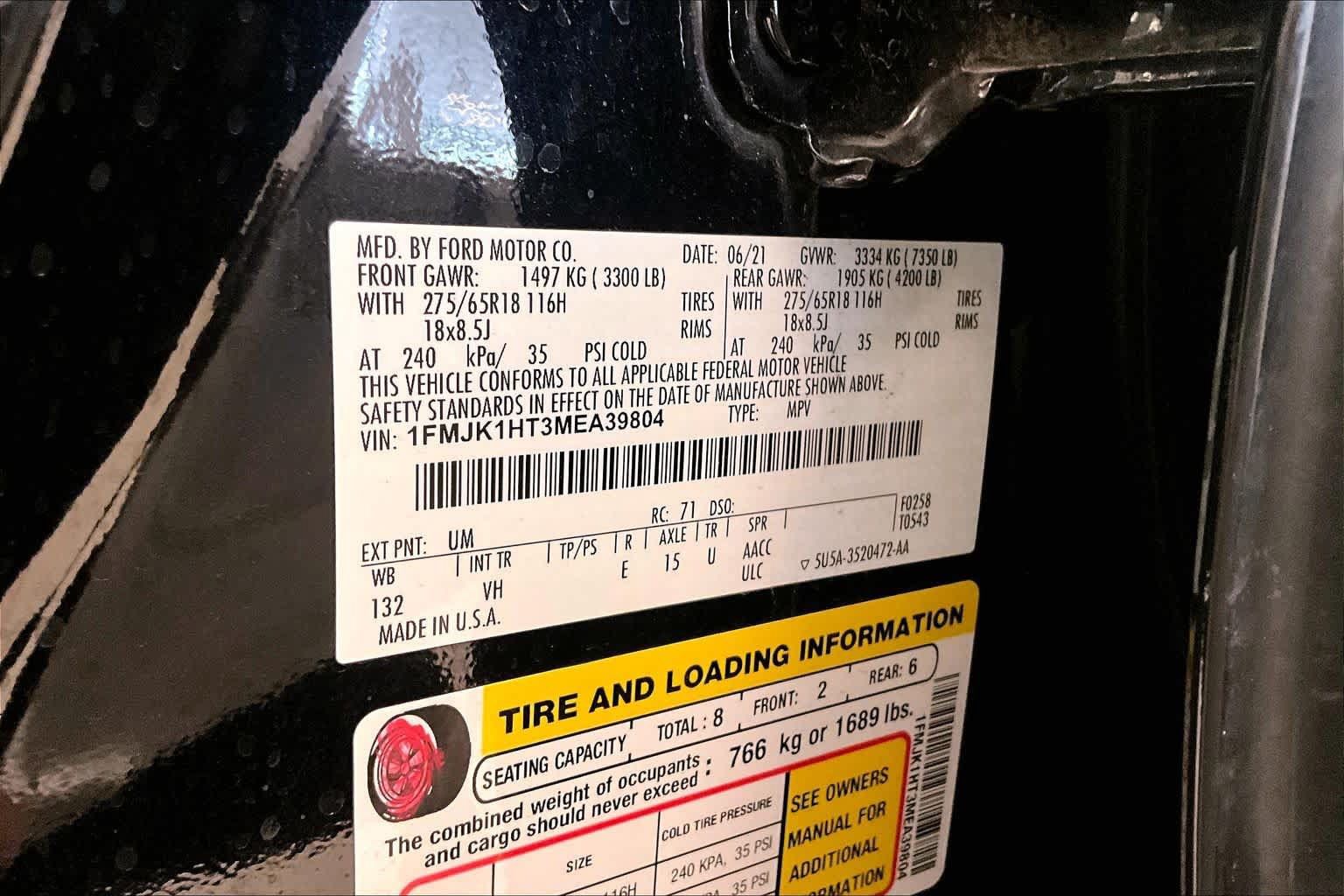 Used 2021 Ford Expedition Max XLT RWD image 31