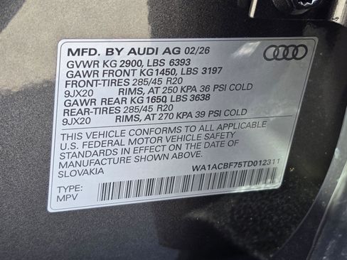 New 2026 Audi Q7 2.0T Premium AWD/4WD image 30