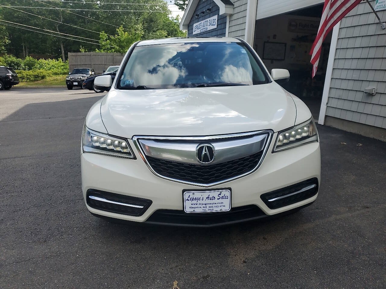 Used 2015 Acura MDX w/ Technology Package AWD/4WD image 3