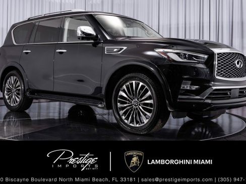 Used 2020 INFINITI QX80 Luxe w/ Proactive Package image 1