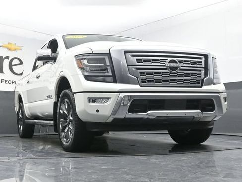 Used 2023 Nissan Titan Platinum Reserve w/ Off Road Protection Package AWD/4WD image 3