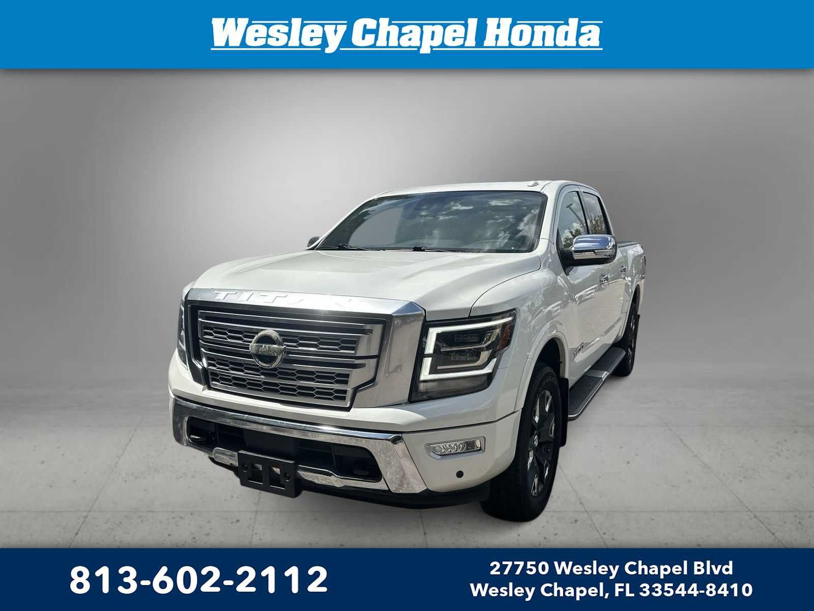 Used 2021 Nissan Titan Platinum Reserve w/ Moonroof Package AWD/4WD image 1