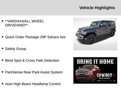 Used 2025 Jeep Wrangler Unlimited Sahara w/ Safety Group