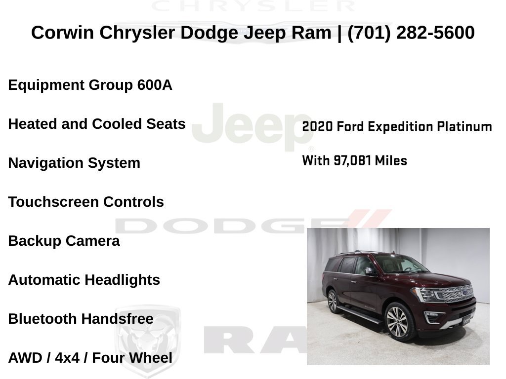 Used 2020 Ford Expedition Platinum AWD/4WD image 6