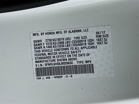 Used 2018 Honda Odyssey Touring image 35