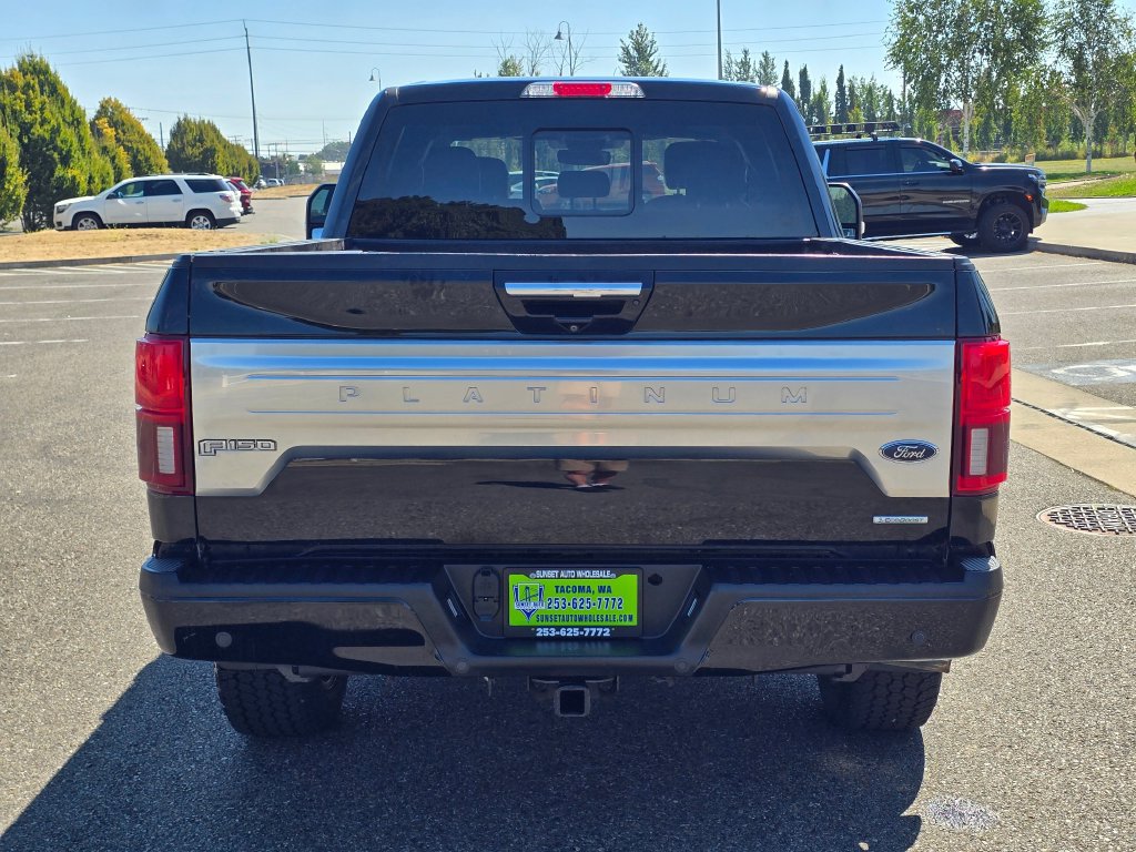 Used 2018 Ford F150 Platinum w/ Max Trailer Tow Package AWD/4WD image 4