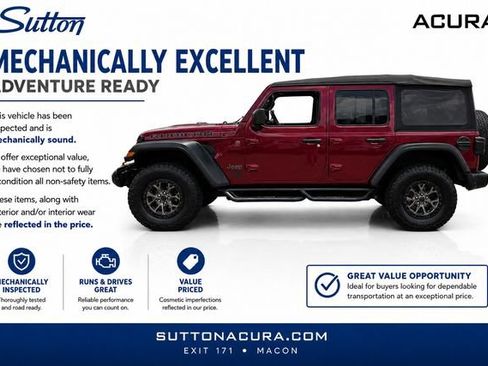 Used 2021 Jeep Wrangler Unlimited Rubicon AWD/4WD image 4