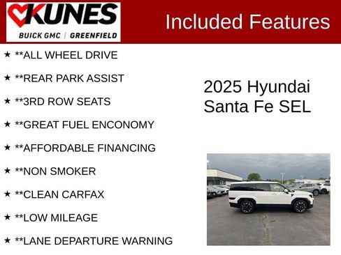 Used 2025 Hyundai Santa Fe SEL AWD/4WD image 3