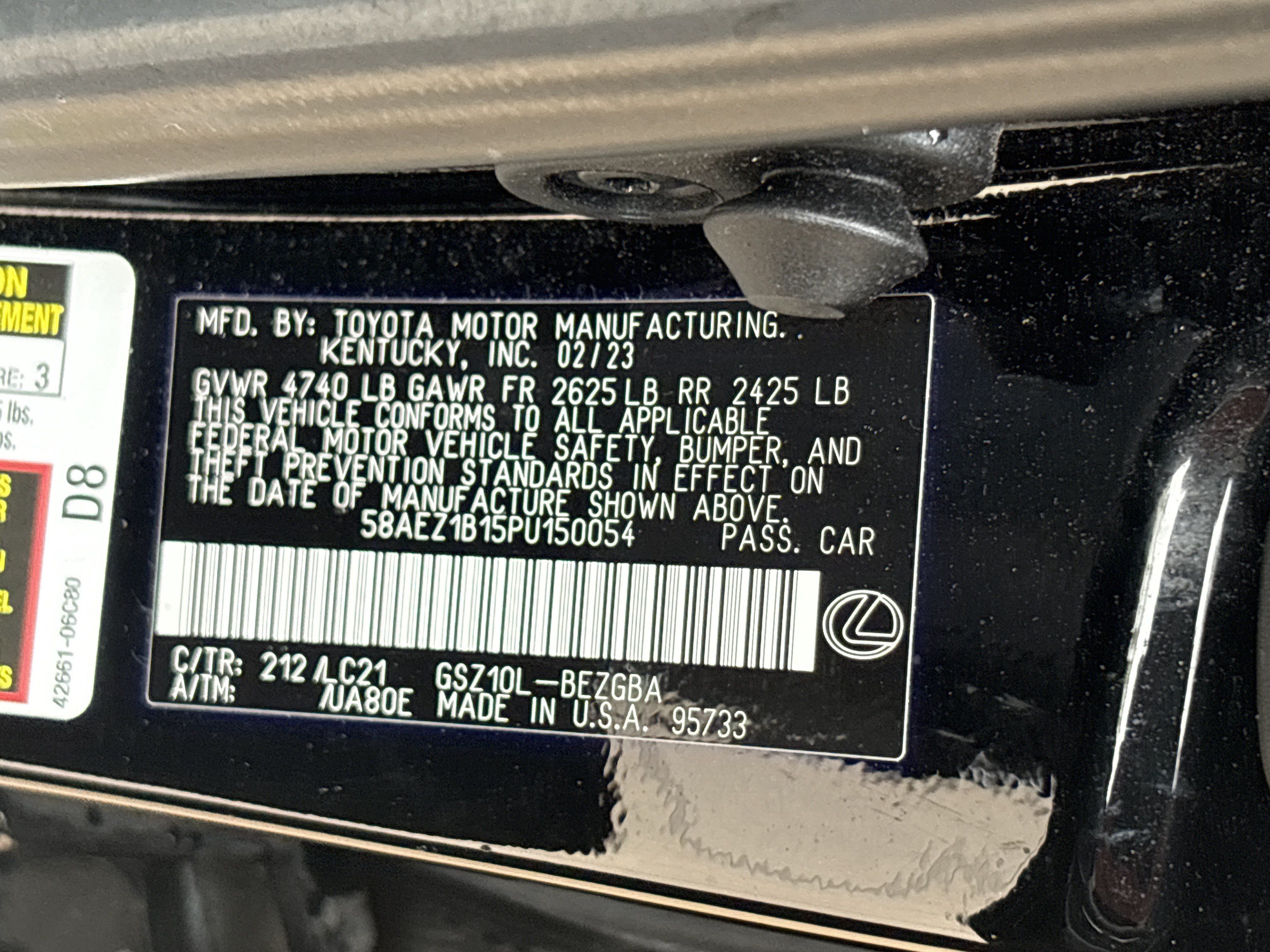 Used 2023 Lexus ES 350 w/ Accessory Package (Z2) FWD image 35