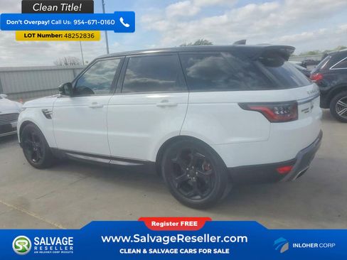 Used 2019 Land Rover Range Rover Sport HSE AWD/4WD image 3
